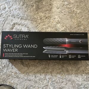 Sutra Supreme Styling Wand Waver NEW In Box Never Used Infrared Technology